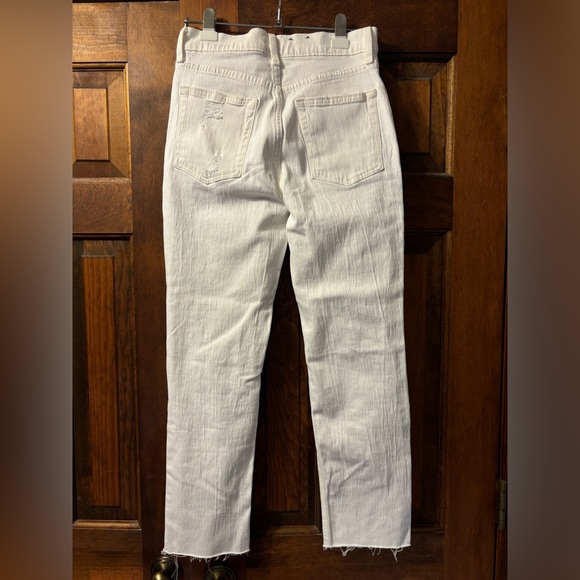 Gap Cheeky Straight High Rise White Jeans 2 26 - Picture 5 of 8